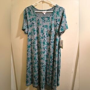 Disney LuLaRoe MIckey Mouse CARLY T-shirt Dress.
